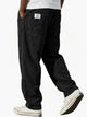 Men's ribbed corduroy trousers with straight legs and front pockets