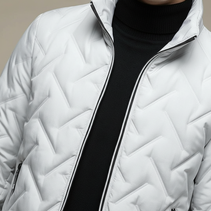 Unisex quilted puffer jacket