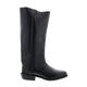 Men's black western cowboy boots