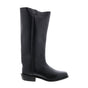 Men's black western cowboy boots