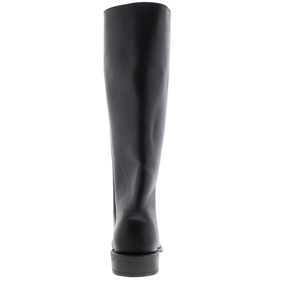 Men's black western cowboy boots