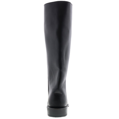Men's black western cowboy boots