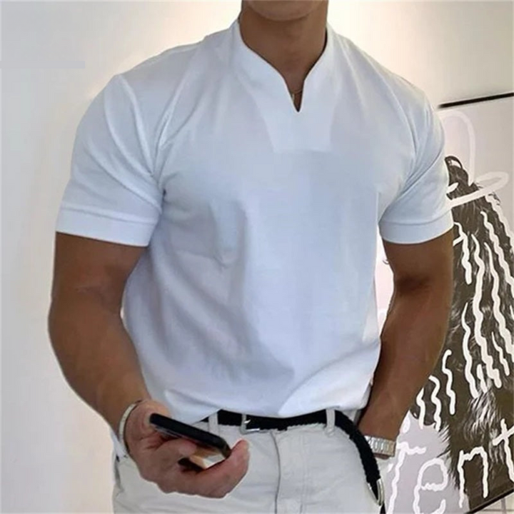 Men's Short Sleeve T-Shirt, Breathable Cotton Crew Neck Casual Everyday Tee Regular Fit