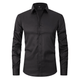 Men's Wrinkle-Free Smart Casual Shirt, Non-Iron Long Sleeve Button-Down for Work