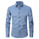 Men's Wrinkle-Free Smart Casual Shirt, Non-Iron Long Sleeve Button-Down for Work