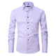 Men's Wrinkle-Free Smart Casual Shirt, Non-Iron Long Sleeve Button-Down for Work