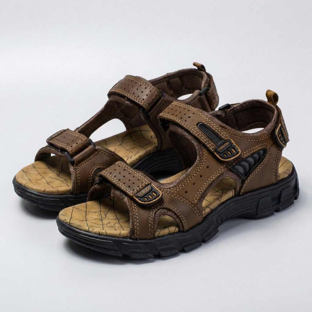 Men's Orthopaedic Sandals, Breathable Arch Support Open Toe Summer Sandals