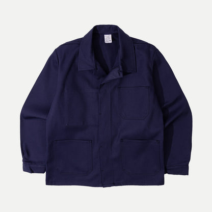 Navy plain casual garment