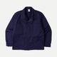 Navy plain casual garment