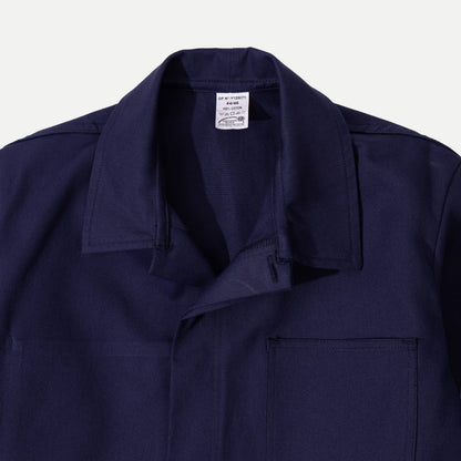 Navy plain casual garment