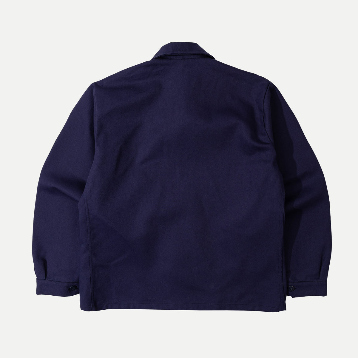 Navy plain casual garment