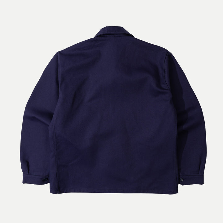 Navy plain casual garment