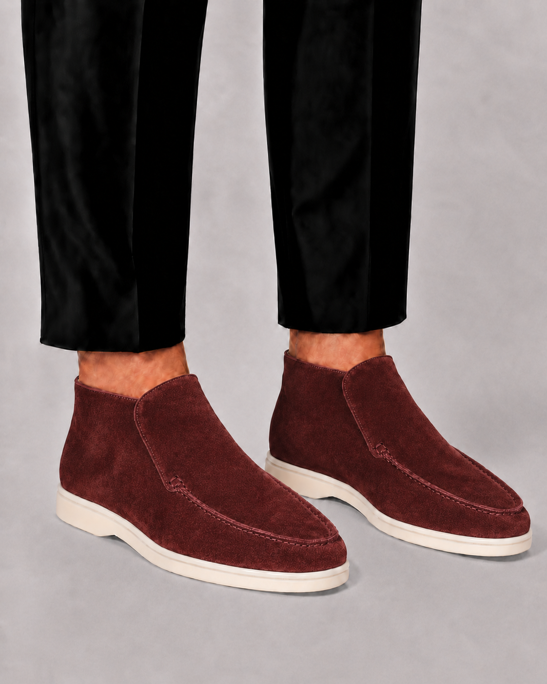 Men's High-Cut Loafers in Modern Luxe Style