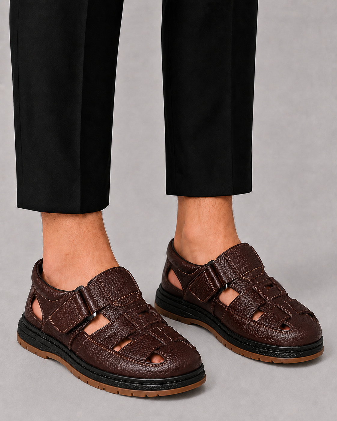 Men's Leather Outdoor Sandals