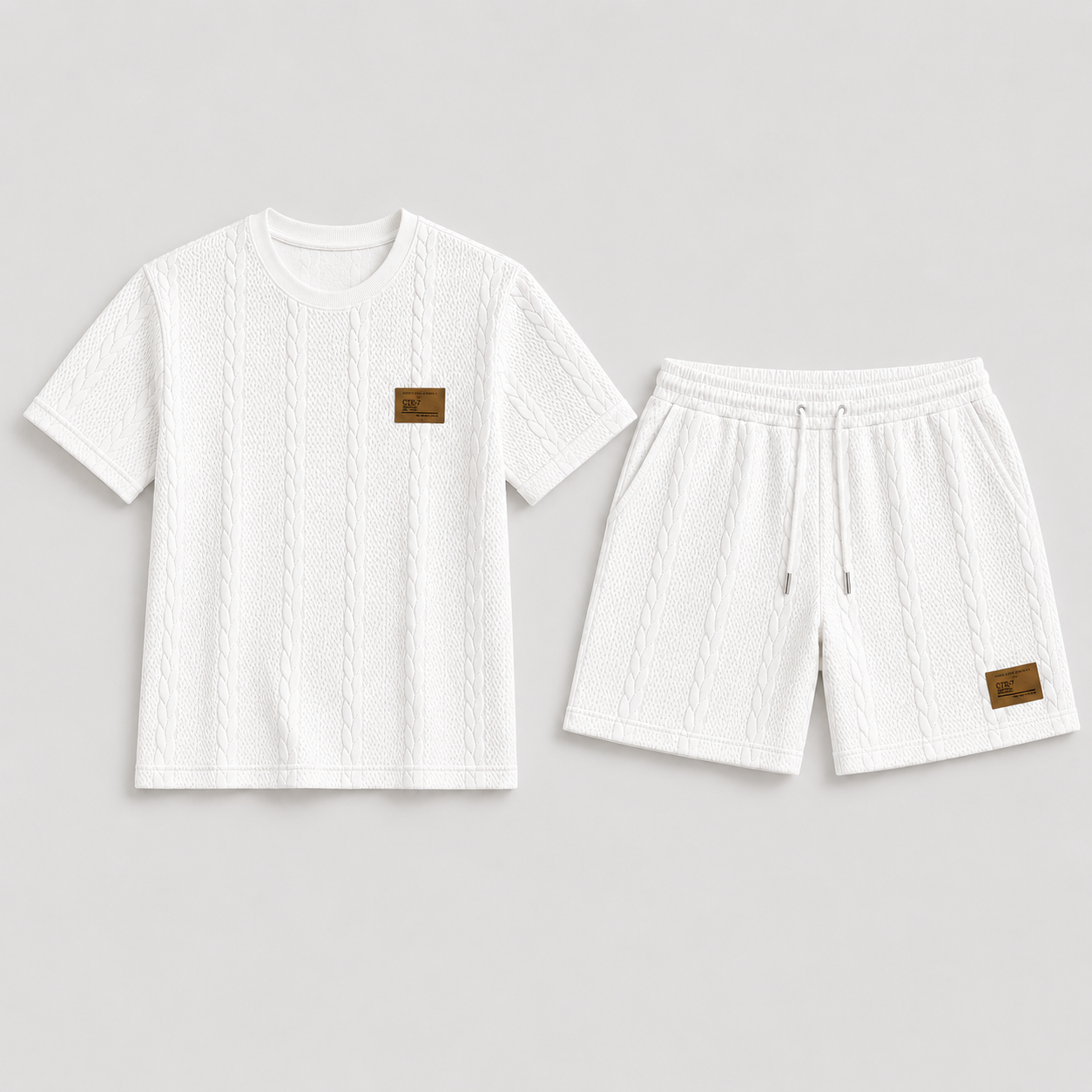 Men's Summer Set with T-Shirt and Shorts