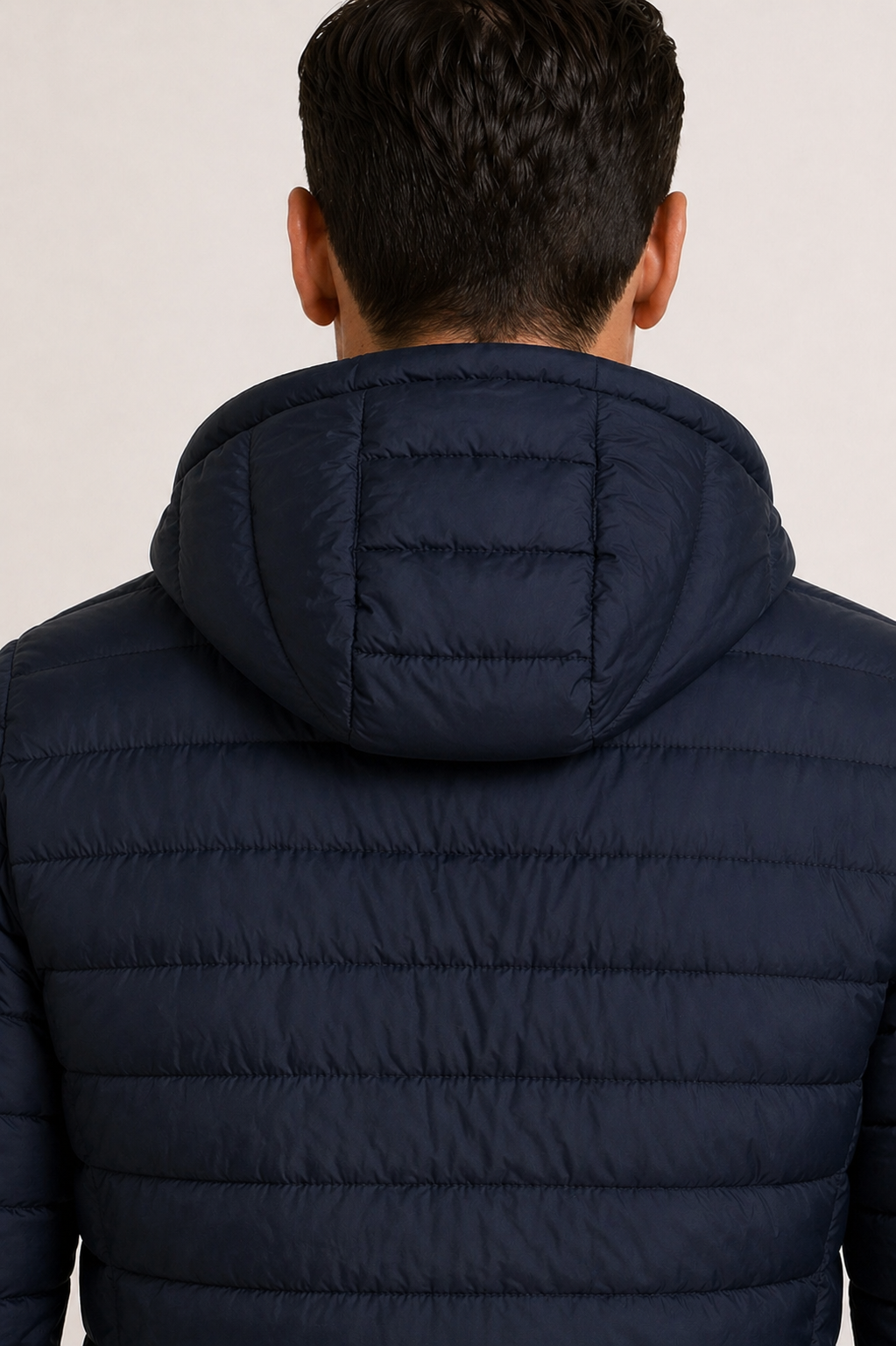 Men's Lightweight Quilted Jacket with Hood