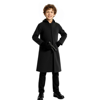 Children's frontman cosplay costume set with gloves