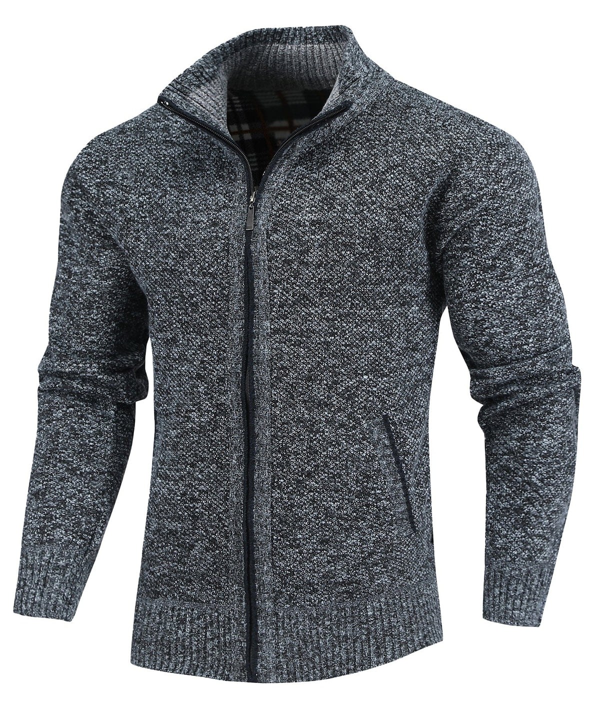 Lined sweater jacket available in five designs