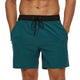 Men's Drawstring Shorts, Elastic Waist Casual Summer Shorts for Active Everyday Wear