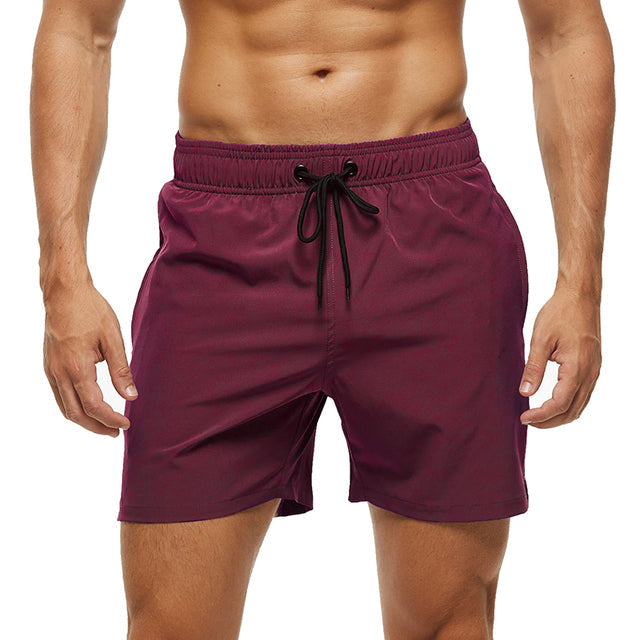 Men's Drawstring Shorts, Elastic Waist Casual Summer Shorts for Active Everyday Wear