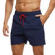 Men's Drawstring Shorts, Elastic Waist Casual Summer Shorts for Active Everyday Wear