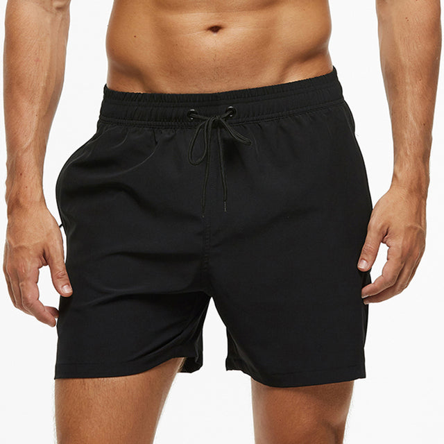 Men's Drawstring Shorts, Elastic Waist Casual Summer Shorts for Active Everyday Wear