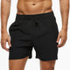 Men's Elastic Waist Drawstring Shorts, Relaxed Fit Casual Summer Shorts with Pockets