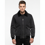 Men's casual jacket with zip closure and front pockets