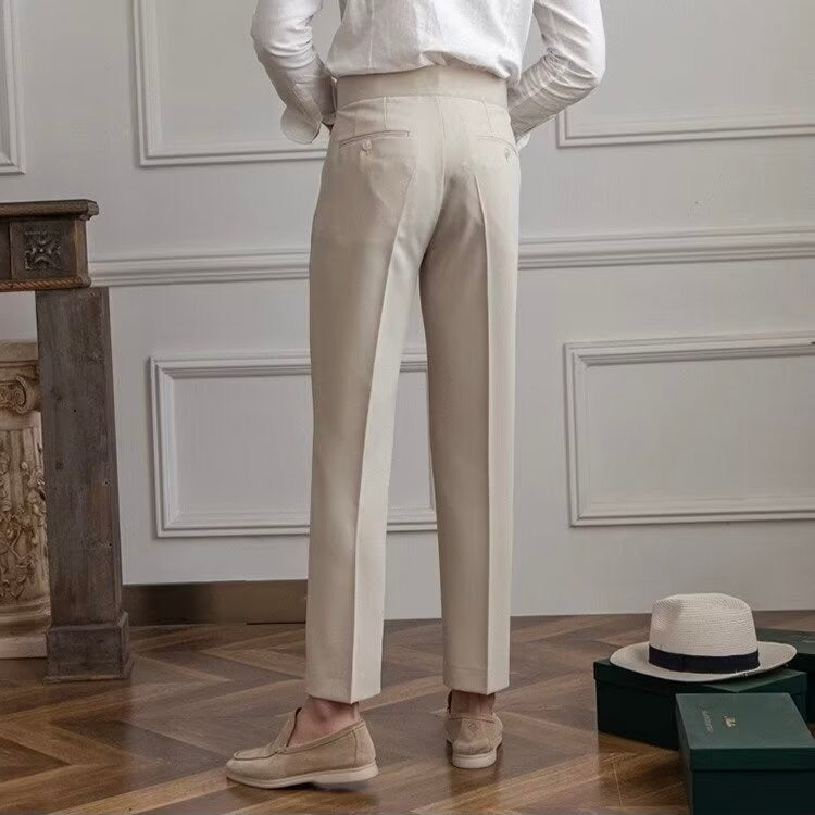 Old money style trousers