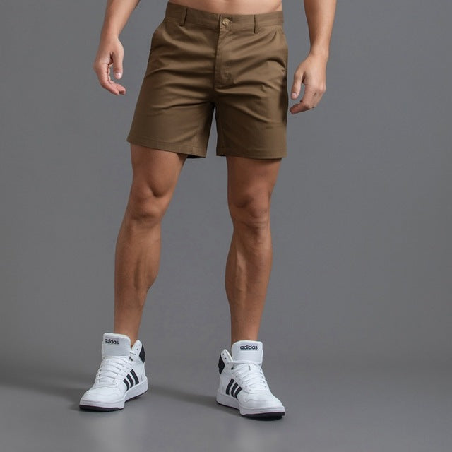 Men's Slim Fit Chino Shorts, Lightweight Casual Summer Shorts for Everyday Wear