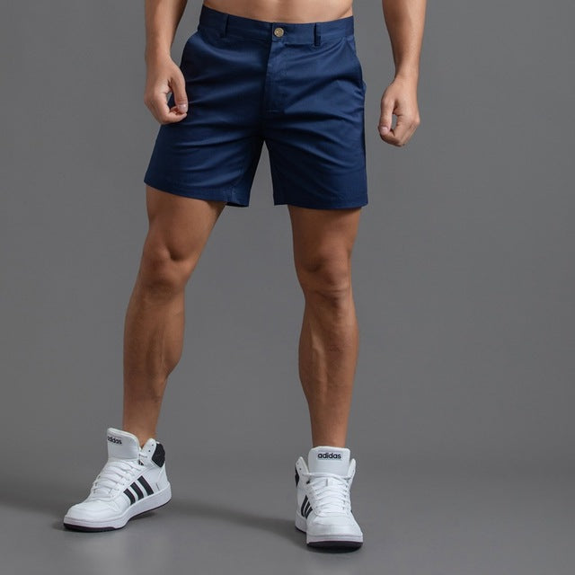 Men's Slim Fit Chino Shorts, Lightweight Casual Summer Shorts for Everyday Wear