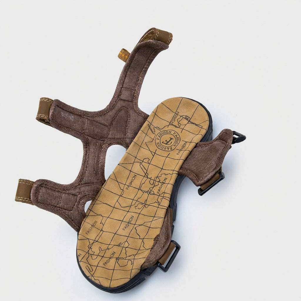 Men's Orthopaedic Sandals, Breathable Arch Support Open Toe Summer Sandals
