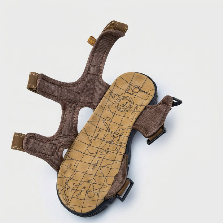 Men's Orthopaedic Sandals, Breathable Arch Support Open Toe Summer Sandals