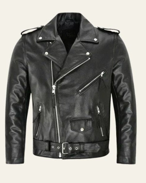 Men's minimal jacket with a clean modern design