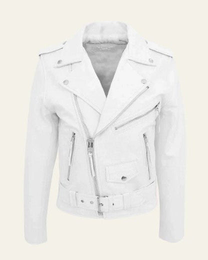 Men's minimal jacket with a clean modern design