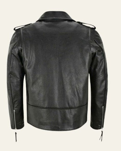 Men's minimal jacket with a clean modern design