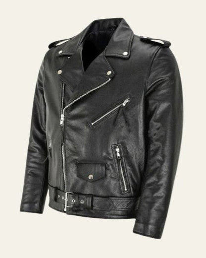 Men's minimal jacket with a clean modern design