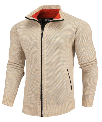 Lined sweater jacket available in five designs