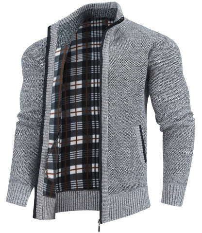 Lined sweater jacket available in five designs