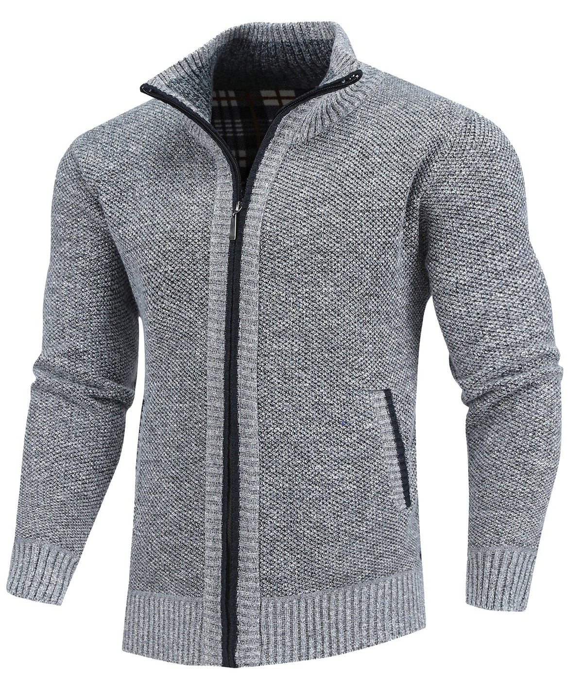 Lined sweater jacket available in five designs