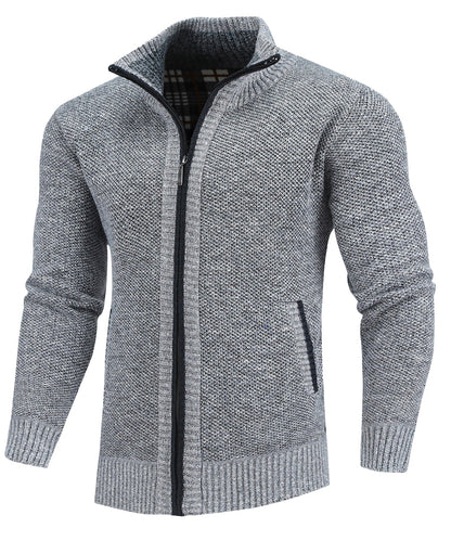 Lined sweater jacket available in five designs