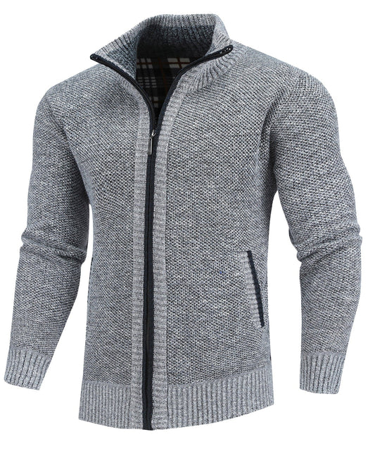 Lined sweater jacket available in five designs