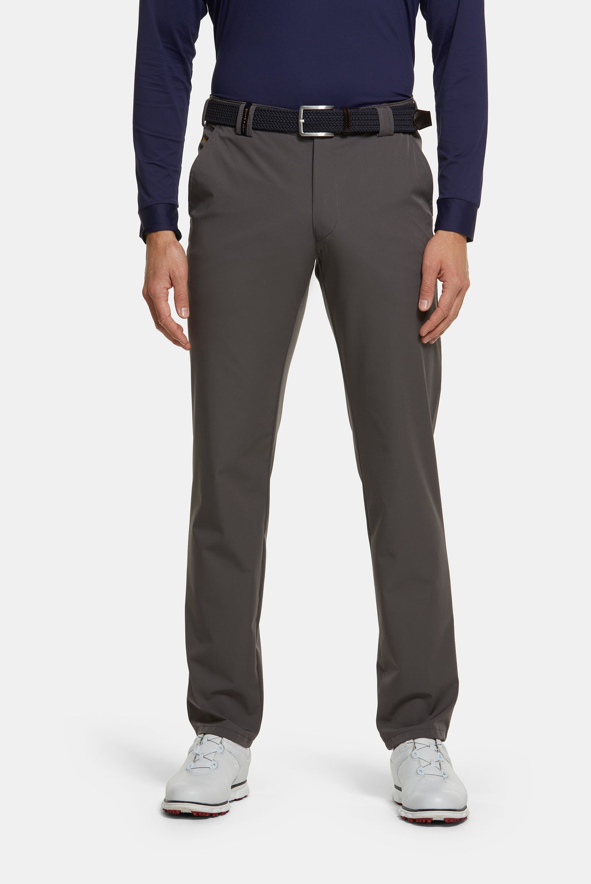 Golf chino trousers with a classic straight-leg design