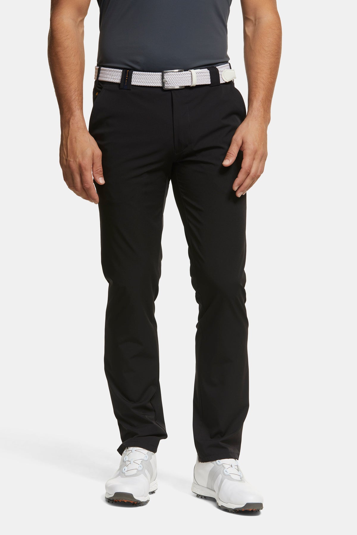 Golf chino trousers with a classic straight-leg design