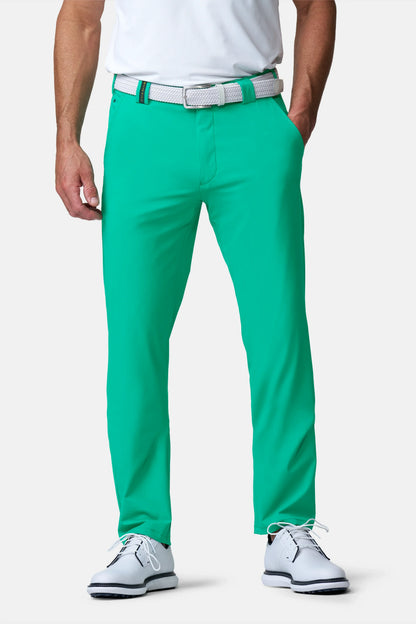 Golf chino trousers with a classic straight-leg design