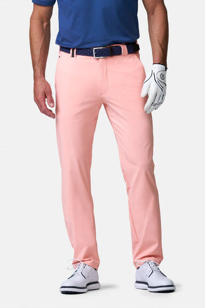 Golf chino trousers with a classic straight-leg design
