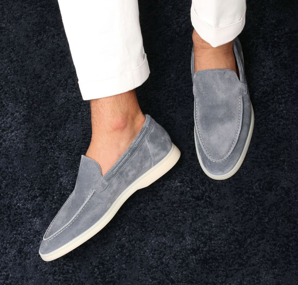 Men's Classic Slip-On Loafers, Lightweight Soft-Lined Casual Shoes for Everyday Wear