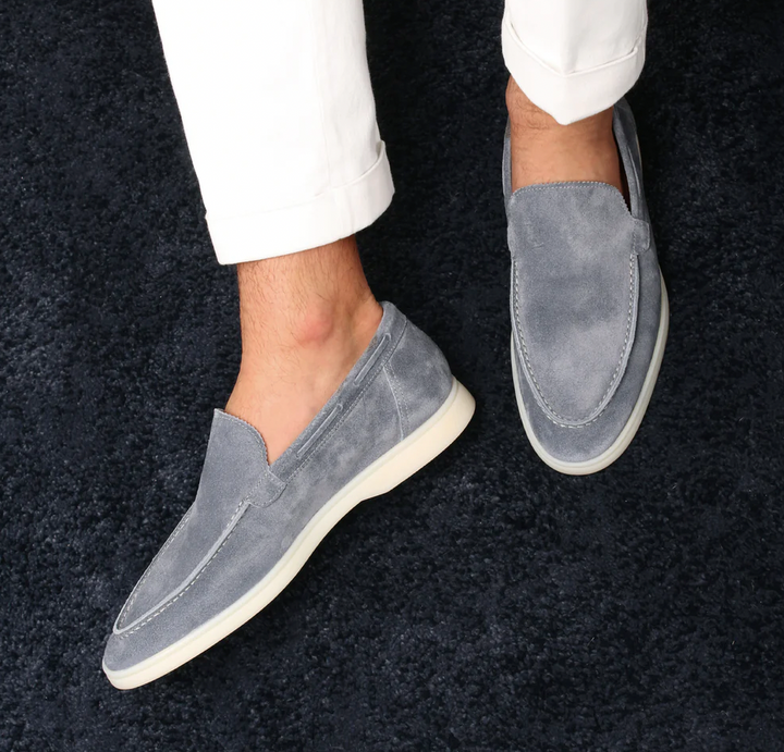 Men's Classic Slip-On Loafers, Lightweight Soft-Lined Casual Shoes for Everyday Wear