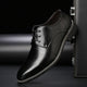 Men's Formal Derby Shoes, Lightweight Lace-Up Smart Dress Shoes for Weddings and Business