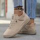 High top sneakers with laces, upper strap and contrast sole